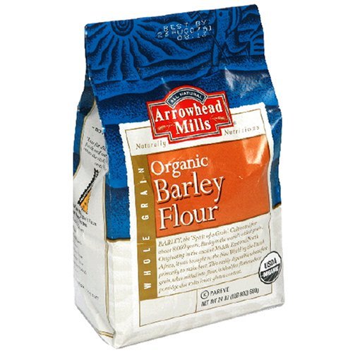 Arrowhead Mills Organic Barley Flour 24 Ounce (Pack of 2)