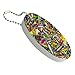 Graphics and More Fish Fly Fishing Lures Floating Foam Keychain Fishing Boat Buoy Key Float