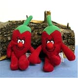 Chili Plush Peppers, Set of Two