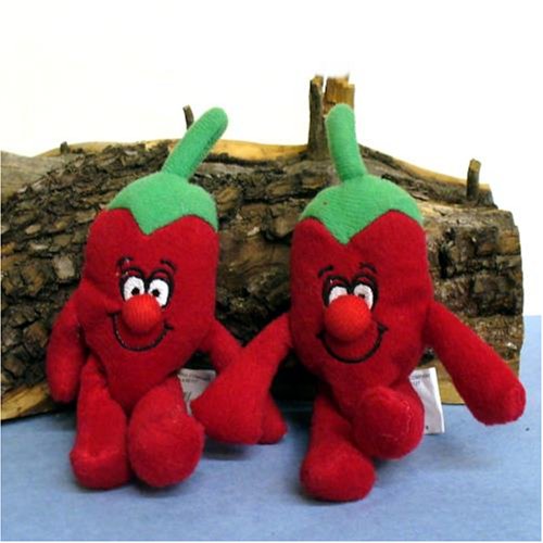 Chili Plush Peppers, Set of Two