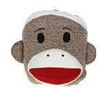 Maxx Sock Monkey Plush Backpack