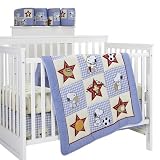 Champ Snoopy 4-pc. Crib Bedding Set