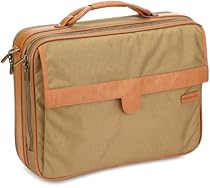 Hartmann Packcloth Overnight Bag and Briefcase, Khaki, One Size
