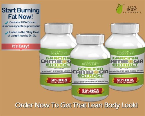Best Garcinia Cambogia Extract For Weight Loss- 100% Pure Premium Natural Ingredients in This Supplement - Made in the USA - 1000mg of Clinically Proven 50% HCA Extract Per Day - Mild Effective and Safe Dose - All the Benefits for Maximum Weight Loss - 30 Day Supply - & Money Back Guarantee