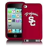 Tribeca FVA3628 Varsity Silicone Jacket for iPod Touch 4G - Southern California, U - Crimson