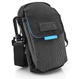 Compact Pro Protective Case For PANASONIC Lumix DMC-ZS1 / ZS3 / FS15 / F2 / G2 / LX5 / Z and More Digital Cameras ***Includes Convenient Shoulder Strap