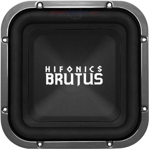 Hifonics Brutus  Square 12 Inch Woofer DVC: BRZ12SQD4