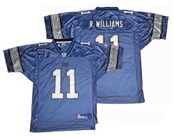 Reebok Detroit Lions Roy Williams Replica Jersey