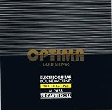Optima 24 K Gold Plated Electric Guitar Strings .011-.050