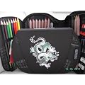 Herlitz Federtasche gef�llt: Federmappe,Federm�ppchen,Sch�leretui f�r die Schule,M�ppchen,Etui mit Inhalt