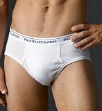 Polo Ralph Lauren Classic Cotton Low Rise Brief, 3-Pack