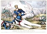 Death of Col. Pierce M. Butler: Of the South Carolina (Palmetto) regiment, at the Battle of Churubusco (Mexico) Aug. 20th 1847 (Reprint 24 x 17)