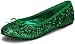 Funtasma by Pleaser Women's Star-16G Flat,Green Glitter,9 M US