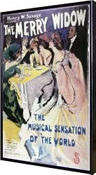 Merry Widow, The (Broadway) 11"x17" Framed Poster