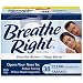 Breathe Right Nasal Strips, Small/Medium, Clear, 38-Count Boxes (Pack of 2)