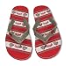 OHIO STATE BUCKEYES OFFICIAL LOGO FLIP FLOP SANDALS SZ. XS