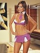 School Girl Costume 6 Pc SeXy Adult Costume Summer School Drop Out