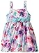 Sweet Heart Rose Little Girls' Floral-Print Watercolor Occasion Dress