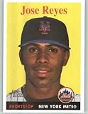 2007 Topps Heritage #401 Jose Reyes SP - New York Mets (Short Print) (Baseball Cards)