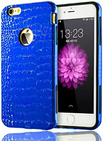 Linnsek Beaty Luxury iphone 6plus case Crocodile Flower Pattern Apple Phone Cover Soft TPU Silicone Classic Case For iPhone 6 Plus 6s Plus 5.5" (EY2)