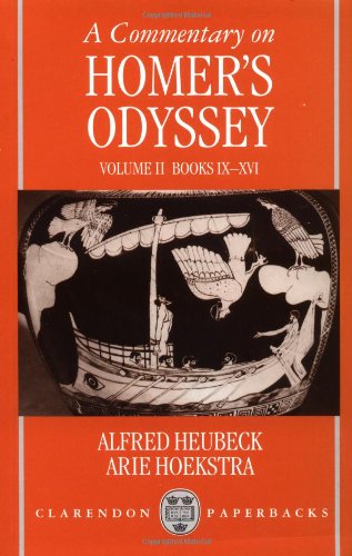 A Commentary on Homer's Odyssey: Volume II: Books IX-XVI