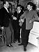 Norman Dodds Mp and Teddy Boys Photographic Poster Print, 18x24