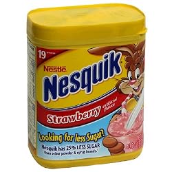 Nesquik Strawberry, 10.9-Ounce Canisters (Pack of 12)