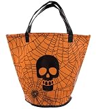 Gourmet Classics Halloween Skull Web Trick-or-Treat Bag