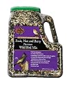 Mills Brothers Fruit, Nut & Berry Premium Wild Bird Mix in Easy Pour & Store Container