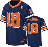 Virginia Cavaliers Youth Navy Stadium Football Jersey