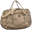 Mexx Garment Washed Bowler 3FRE1674, Sac � main femme - Noir - V.9, 41x24x14 cm (B x H x T)