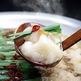 究極！豊潤！博多和風醤油もつ鍋セット[国産牛もつ300ｇ]2-3人前 和風醤油スープ／ちゃんぽん麺／にんにく／鷹の爪　　敬老の日 2014 秋　お祝い ギフト/内祝/誕生日/御祝/御礼/熨斗