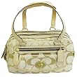 Coach Bonnie Signature Light Khaki Satchel 13402