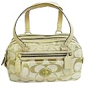 Coach Bonnie Signature Light Khaki Satchel 13402