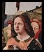 Piero di Cosimo (Mystic Marriage of St. Catherine of Alexandria, scene: Mary and Child, Angels, St. Catherine of Alexandria, St. Rose of Viterbo, St. Peter and St. John the Baptist, Detail: Engel) Framed Art Poster Print - 11 X 17