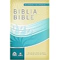 Holy Bible (King James Version, Violet on Lilac Two-Tone Flexisoft ,Leather, Personal Size Giant Print Reference Bible) (Bilingual) (Hardcover)