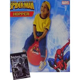 New Spider Man Hopper Bonus Stikers Book