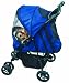 Pet Gear PG8100ST Happy Trails Pet Stroller, Cobalt Blue