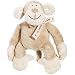 Simply Fido Organic Plush 10-Inch Regular Pet Toy, Oscar Monkey