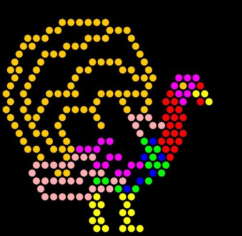 Lite Brite Refill: Holiday (SQUARE)