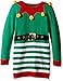Blizzard Bay Girls' 3D Pom Pom Christmas Tunic Sweater