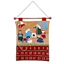 Kurt S. Adler 21-Inch Fabric Nativity Scene Advent Calendar