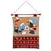 Kurt S. Adler 21-Inch Fabric Nativity Scene Advent Calendar