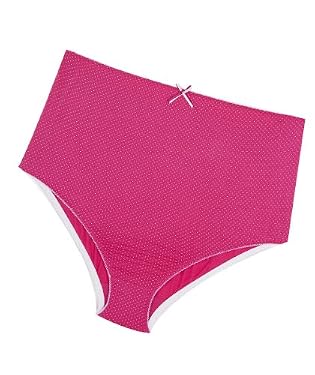 M2b Micro Dot Print Over-Bump Briefs