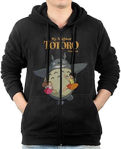 Men My Neighbor Totoro Picture Book Zip Up Hoodie Tops