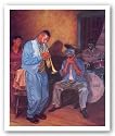 Blue Night by Jason DeLancey 16"x20" Art Print Poster African-American