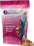 JK Gourmet Cranberry Cashew Granola, 12.35-Ounce Pouch