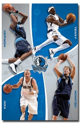 Dallas Mavericks NBA (Josh Howard Jason Terry Jason Kidd Dirk Nowitzki) 22