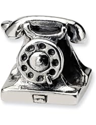 Sterling Silver Reflections Telephone Bead QRS1041
