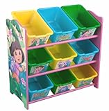 IMAGE OF Nickelodeon Dora the Explorer 9 Bin Toy Organizer